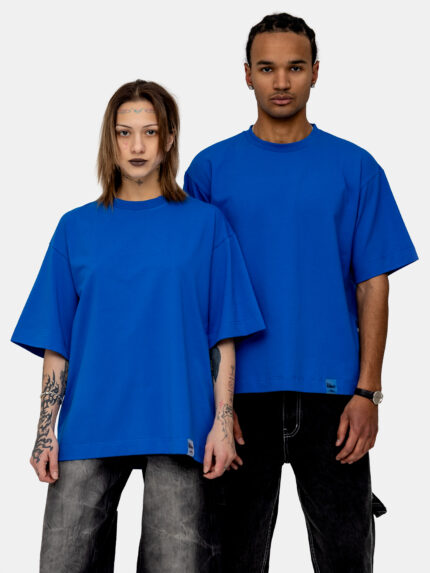 Футболка EIGHT horizons оверсайз цвет сапфир